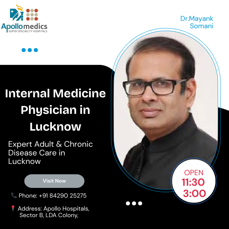 endocrinologist in lucknow dr mayank somani leading Endocrinologist in Lucknow providing expert care for diabetes thyroid disorders and hormonal health at Apollo Hospital 768x768